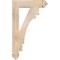 Ekena Millwork Merced Arts & Crafts Smooth Bracket, Douglas Fir, 3 1/2"W x 18"D x 30"H BKT04X18X30MRC03SDF - alternate 3